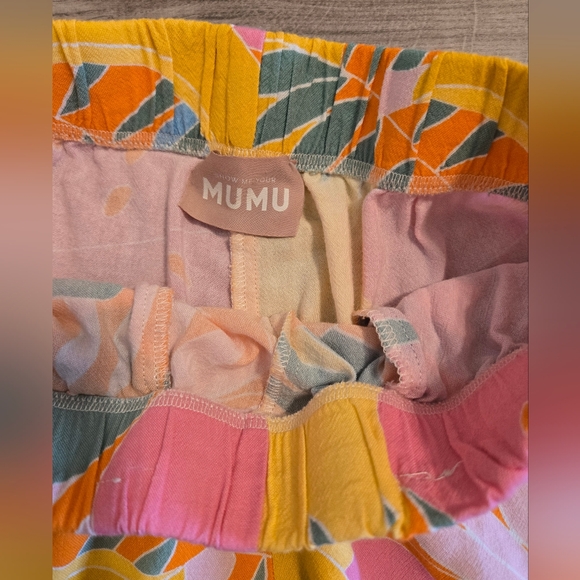 Show Me Your Mumu Parker Button Down and Short in Tropical Fruit - Picture 6 of 7